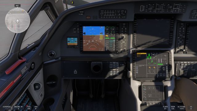 Pohľad zo sedadla: displeje avioniky a volant